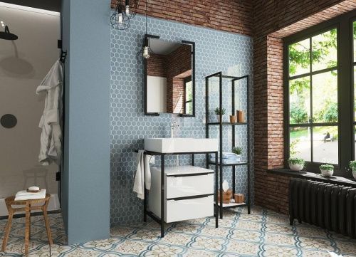 Тумба с раковиной Эстет ФР-00003613 70х50 напольная цвет белый - фото 5