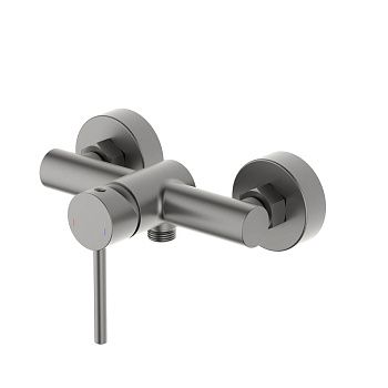 Смеситель для душа Aquatek Европа AQ1360BGM настенный вороненая сталь