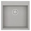 Кухонная мойка Granula 5102, БАЗАЛЬТ 50х50 цвет серый поверхность матовая