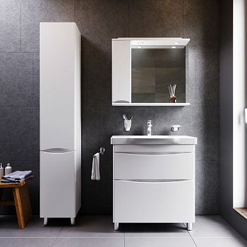 Шкаф-пенал Am.Pm Like M80CSL0356WG 40х190 напольный цвет белый