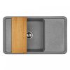 Кухонная мойка Aquaton Беллис 1A724832BS230 85х50 цвет серый