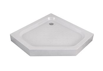 Душевой поддон акриловый Taliente PTA-08083 80х80 белый с каркасом