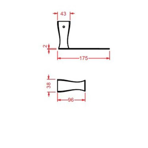 Бумагодержатель Artceram JAZZ JZA009 01bi с потертостью! - фото 2