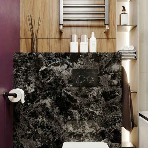 Клавиша смыва механическая Lavinia Boho RelFix 38050902 цвет черный - фото 3