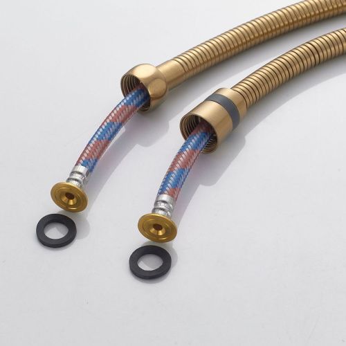 Гигиенический душ со смесителем Shevanik S137G золото - фото 5