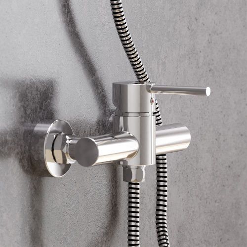 Смеситель для душа Damixa Scandinavian Pure 362000000 настенный хром - фото 3