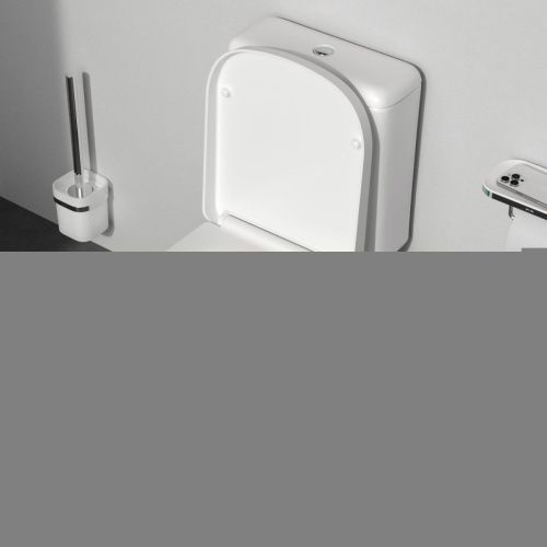 Унитаз напольный с бачком Am.Pm Sunny C85C8601SC белый с сиденьем микролифт безободковый душевой смыв - фото 4