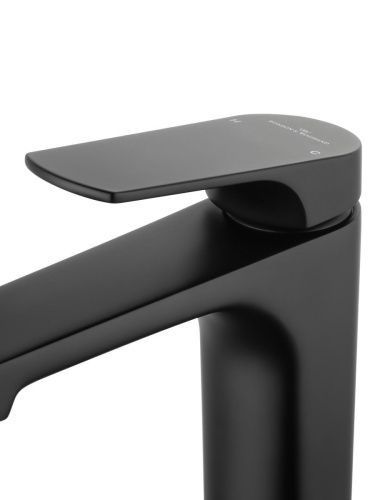 Смеситель Wonzon & Woghand WW-A40492-MB на раковину черный - фото 4