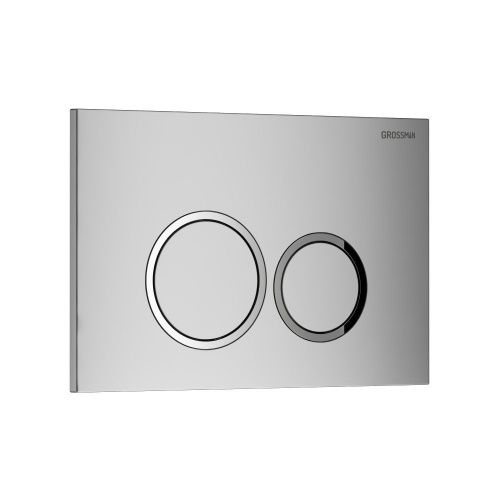 Клавиша смыва механическая Grossman Galaxy 700.K31.01.110.110 цвет хром - фото 2