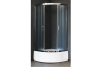 Душевой уголок Royal Bath CK RB90CK-C-CH 90х90 стекло матовое профиль хром с поддоном