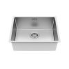 Кухонная мойка Iddis Prime PRI54S0i77 55х45 цвет серый поверхность матовая