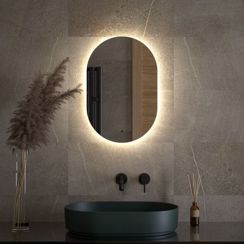 Зеркало с подсветкой Defesto OPTI DF 2901R 40х60 подвесное - фото 3