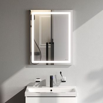 Зеркало с подсветкой Am.Pm Gem M91AMOX0551WG 60х70 подвесное