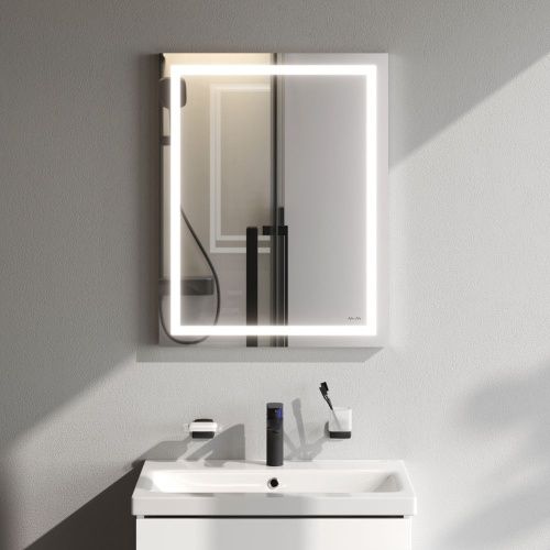 Зеркало с подсветкой Am.Pm Gem M91AMOX0551WG 60х70 подвесное