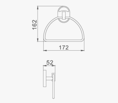 Полотенцедержатель D-Lin D233700 - фото 2