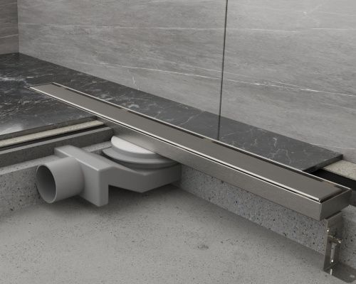 Душевой лоток Plumberia Selection PSL LINEAR PSL90MT 90х5 нержавеющая сталь - фото 2