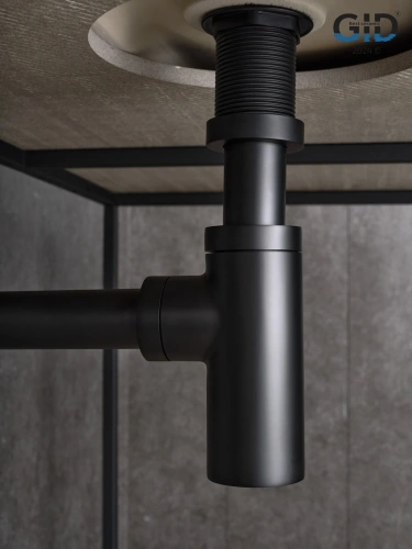 Сифон для раковины Gid Minucia 75503S черный - фото 4