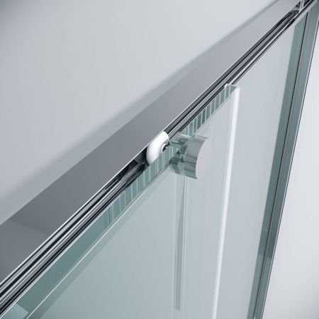 Душевая дверь Grossman Galaxy 1/2.K33.01.11.10.00 110х195 стекло прозрачное профиль хром