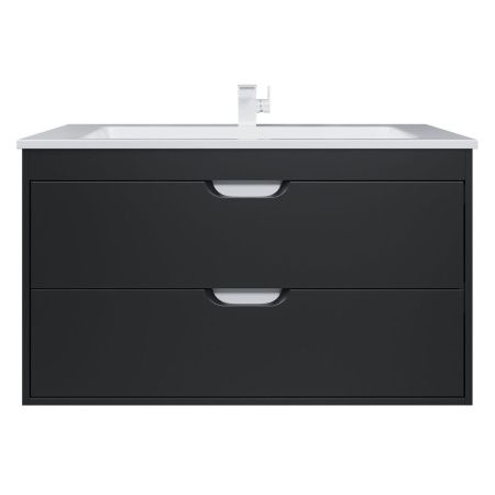 Тумба под раковину Uperwood Modul 2930205155 100х40 подвесная цвет черный