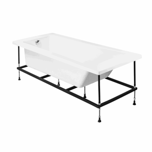 Ванна акриловая Veedi Anica 13017070 170х70 пристенная прямоугольная без каркаса - фото 3