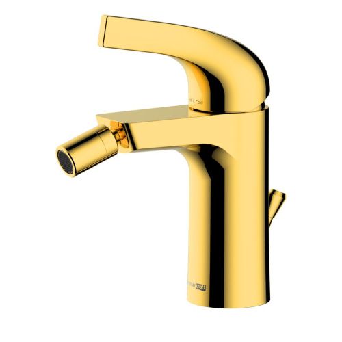 Смеситель Wasserkraft Sauer 7100 7106 на биде золото - фото 2