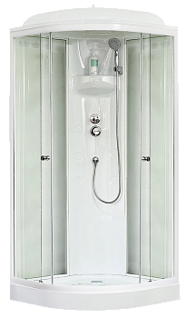 Душевая кабина Royal Bath НК RB90HK4-MT 90х90 четверть круга с крышей ориентация универсальная