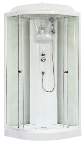 Душевая кабина Royal Bath НК RB90HK4-MT 90х90 четверть круга с крышей ориентация универсальная