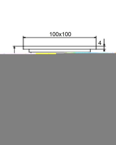 Душевой трап Orange TR01-001cr 10х10 хром - фото 3