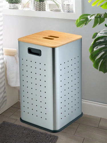 Корзина для белья WeltWasser WW NANSY MT 55L (10000013379) - фото 3