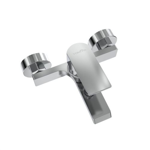 Смеситель для ванны Tokito AMA TOK-AMA-1014 настенный хром - фото 3
