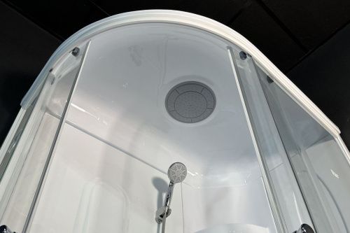 Душевая кабина Royal Bath BK RB8120BK1-T-R 120х80 асимметричная с крышей ориентация правая - фото 3