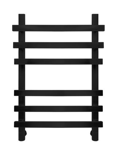 Полотенцесушитель водяной Indigo Askel LASWPF60-40BR 45х65 черный - фото 3