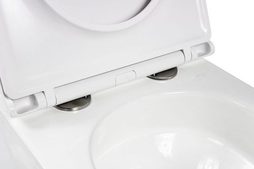 Унитаз подвесной WeltWasser 10000009939 белый с сиденьем микролифт безободковый смыв торнадо - фото 4