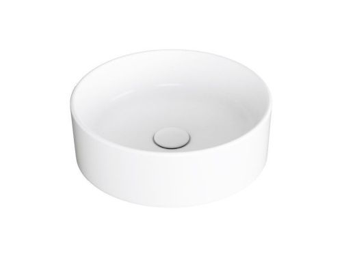 Раковина из сантехнического фаянса Simas FO 01 bia 40х40 накладная цвет белый