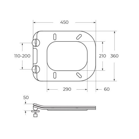 Крышка сиденье для унитаза BelBagno  BB903SC