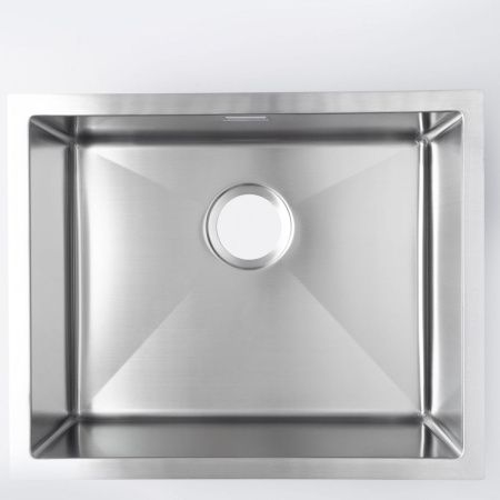 Кухонная мойка Grandex Aqua PROLINE 55 300206 55х45 цвет серый поверхность матовая