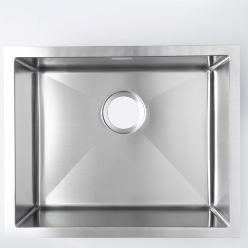 Кухонная мойка Grandex Aqua PROLINE 55 300206 55х45 цвет серый поверхность матовая - фото 5