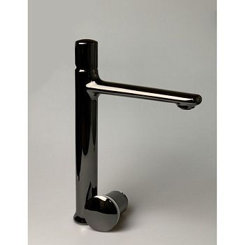 Смеситель для раковины Daniel Fusion FU607-CF на столешницу черный/хром