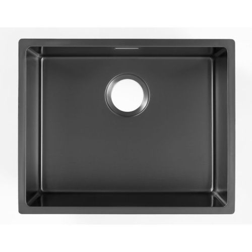 Кухонная мойка Grandex Aqua 5011363 55х45 цвет серый поверхность матовая - фото 5