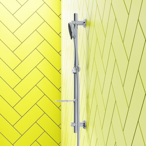 Душевой гарнитур Dorff Norma D0101000 настенный хром/серый - фото 3