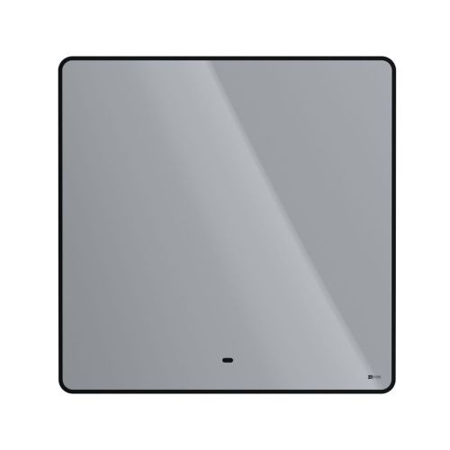Зеркало LeMark Mioblack LM80ZM-black 80х80 подвесное - фото 3