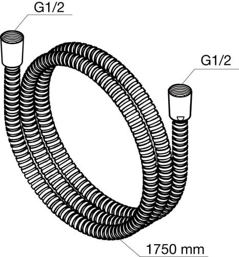 Душевой шланг Dorff Comfort D0400100 хром - фото 3