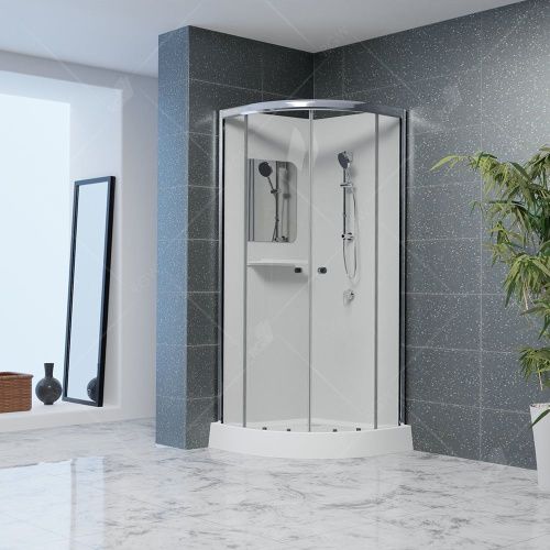 Душевая кабина RGW Andaman 381320899-12 90х90 четверть круга без крыши ориентация универсальная - фото 2