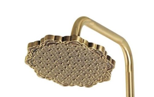 Душевая стойка Bronze de Luxe 10120F настенная цвет бронза - фото 5