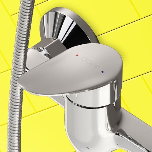 Смеситель для душа Dorff Norma D1020000 настенный хром - фото 5