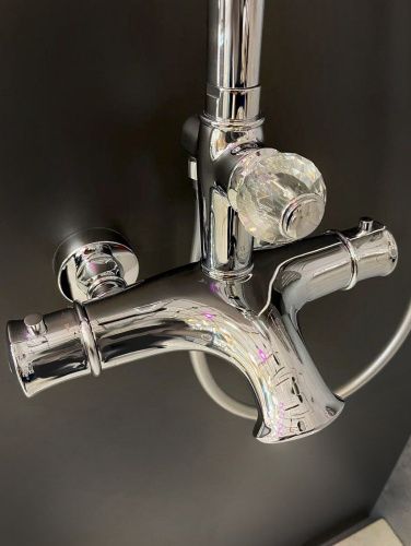 Душевая стойка AltroBagno Beatrice AltroBagnoBeatrice030406Cr настенная цвет хром - фото 3