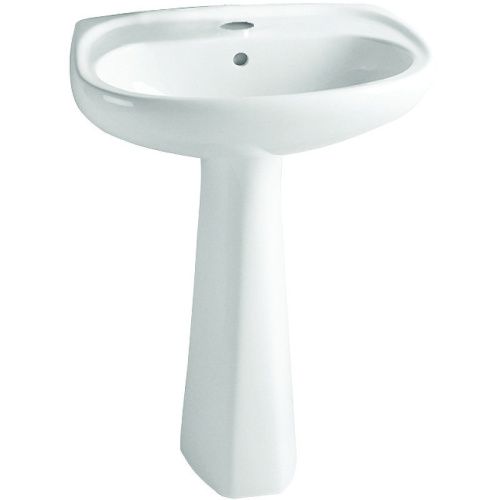 Раковина из сантехнического фарфора Vitra Normus 9600B003-7650 60х40 подвесная цвет белый 1 отверстие под смеситель