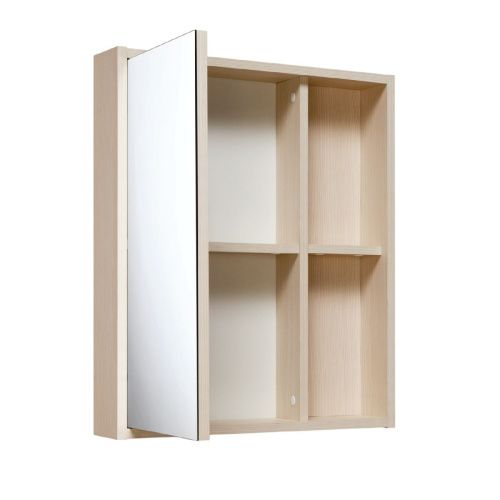 Зеркало-шкаф Runo ЭКО УТ000001833 50х70 подвесной цвет коричневый - фото 2