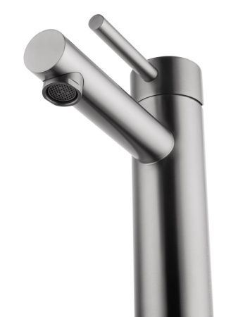 Смеситель Wonzon & Woghand WW-H9089-BGG на раковину серый