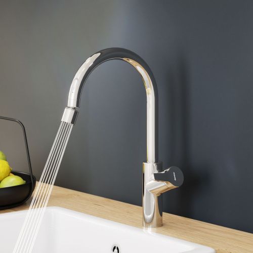 Смеситель для кухни Damixa Eclipse 310722000 на мойку хром - фото 4